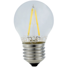 Mini Lampadina Led Filamento Optonica E27 G45 2W Luce Naturale