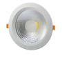 Optonica  Faretto da Incasso LED 20 Watt 4500 K  COB TUV PASS 145° 1600 Lumen