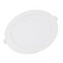 Optonica Mini Pannello Led Rotondo Sottile  Retroilluminati Bianco 6000K