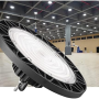Riflettore Industriale LED Ufo High Bay Colore Nero 150 Watt 15000 Lumen Luce Naturale IP65