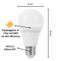 Lampadina Led Optonica E27 A60 14W Luce Calda 2700K