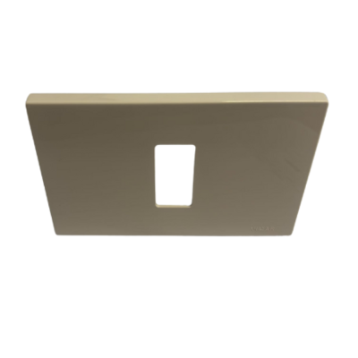 Placca 1 Modulo Serie 8000 Fissaggio a Scatto Vimar 08635  Varie Finiture
