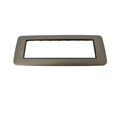 Placca Vimar 20687 7 Moduli in metallo Serie Eikon Finitura Metallo Verniciato 