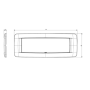 Placca Vimar 20687 7 Moduli in metallo Serie Eikon Finitura Metallo Verniciato 