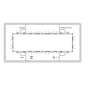 Placca Vimar 21657  7 Moduli Serie EIKON EVO Montaggio Orizzontale e Verticale