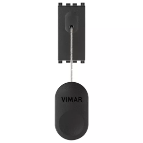 Vimar Serie Arkè 19052 Pulsante 1P Tirante con 1,5M Cavo di Trazione e Manopola