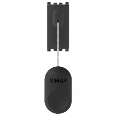 Vimar Serie Arkè 19052 Pulsante 1P Tirante con 1,5M Cavo di Trazione e Manopola