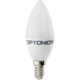 OPTONICA Lampadina Candela LED 5,5W Attacco E14 C37 Non Dimmerabile 450 LUMEN