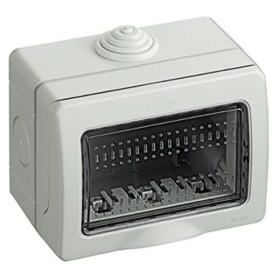 Custodia Protettiva IP55 Bticino 25503 Per 3 Moduli Matix