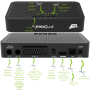 DIGIQUEST Decoder Tivùsat  Classic Q10 Satellite DVD-S2 HDMI LAN SCART USB 2.0