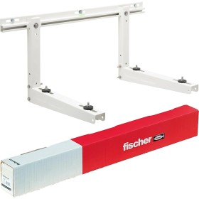 Staffe Zincato Climatizzatore Unità Esterna KLIMA TOP viti INOX 40x48x85 Fischer