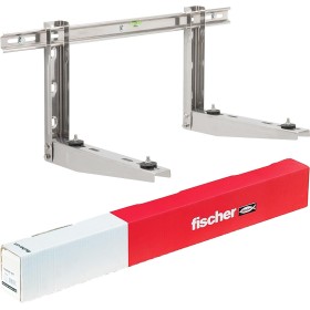 Staffe Acciaio INOX Climatizzatore Unità Esterna KLIMA INOX 40x48x85 Fischer
