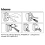 BTicino MatixGO JW4258RJ11 Connettore RJ11 tipo K10 per Dati e Telefonia