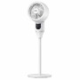 Ventilatore Circolare a Piantana Zephir 3 velocità 3 altezze 45-65-90 cm Telecomando e Display LED Timer 12h Telecomando