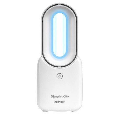 Ventilatore Da Tavolo Ricaricabile Senza Pale Zephir Pgl23 ABS 10W 4 Velocità Bianco