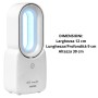 Ventilatore Da Tavolo Ricaricabile Senza Pale Zephir Pgl23 ABS 10W 4 Velocità Bianco