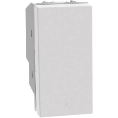 BTicino JW4004 MatixGO Invertitore Basculante 1P 10AX 250V Illuminabile Bianco