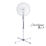 Zephir  Ventilatore a Piantana Base a Croce Timer Autospegnimento 45W Pala 40 cm
