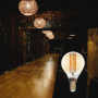 Lampadina Led A Filamento Dorato Optonica G45 E14 Dimmerabile