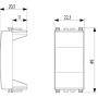 Copriforo 1 Modulo Design Italiano Per Serie Eikon Di Vimar