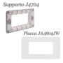Placca Matixgo 4 Moduli Bticino Elegante E Funzionale
