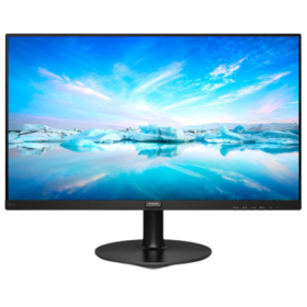 Monitor PHILIPS 21.5 LED VA Full HD 16:9 VGA/HDMI Colore Nero Display Versatile