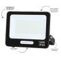 Optonica Proiettore Led Smd 100W 9000 Lumen Corpo Nero per Uso Professionale