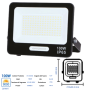Optonica Proiettore Led Smd 100W 9000 Lumen Corpo Nero per Uso Professionale