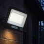 Optonica Proiettore Led Smd 100W 9000 Lumen Corpo Nero per Uso Professionale
