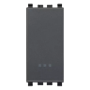 Vimar Pulsante 1P NO 10A Illuminabile con Tasto Sostituibile Serie Eikon