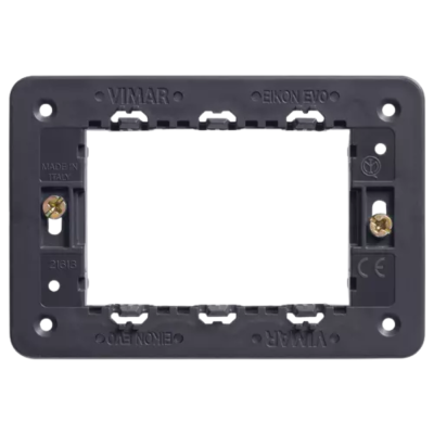 Vimar Serie Eikon Supporto con Viti  Plurimodulo Installazione Sicura e Stabile