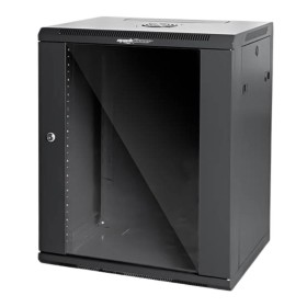 Rack 19 Pollici Da Parete Mach Power 12U Con Ventola Nera