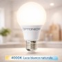 Optonica Lampadina Led E27 A60 8,5 W Alta Efficienza 95 Lm/W