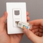 Frutto Keystone Rj45 Utp Cat6 Bianco Per Reti Ethernet Professionali