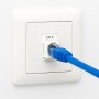Frutto Keystone Rj45 Utp Cat6 Bianco Per Reti Ethernet Professionali