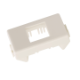 Frontalino Keystone Singolo Mach Power Nw-Fktx Compatibile Bt Matix Bianco