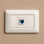 Frontalino Keystone Singolo Mach Power Nw-Fktx Compatibile Bt Matix Bianco