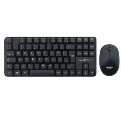 Kit Tastiera E Mouse Wireless Mach Power 2.4Ghz Full Size