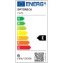 Optonica 7472 Luce Da Parete Led 6W Corpo Bianco Design Moderno Elegante
