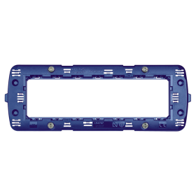 Bticino LivingLight  Supporto Scatola Plastica Blu 7 Moduli LN4707