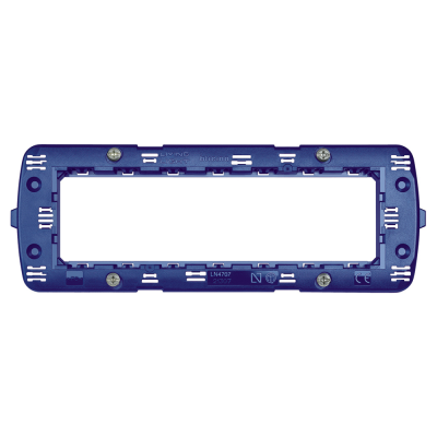 Bticino LivingLight  Supporto Scatola Plastica Blu 7 Moduli LN4707