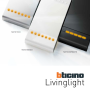 Bticino Living Light Interruttore Antracite Unipolare Basculante L4001N