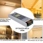 Optonica 6213 Alimentatore LED 12V 150W in Alluminio CE e RoHS