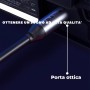 Cavo Audio Ottico Digitale Mach Power 3 Metri Con Connettori Placcati Oro