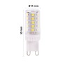 Optonica Lampadina Led G9 4 W Dimmerabile per Illuminazione Interni 