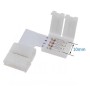 Connettore Angolare Per Striscia Led Rgb 10mm Alta Qualità Optonica 6621