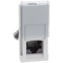 Connettore Rj45 Cat 5E Utp Toolless 1 Modulo Bianco Bticino