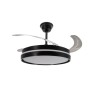 Ventilatore da Soffitto Ledme 8841 Black Afar Ø105 Cm con Luce Integrata