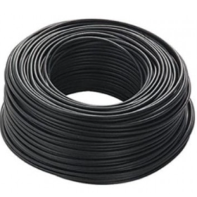 Cavo Elettrico Cordina Unifilare FS17 Sezione 2,5mmq Nero 100 Metri