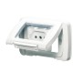 Placca Stagna 3 Posti Bianco Nuvola Gewiss IP55